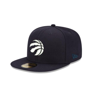 Blue Toronto Raptors Hat - New Era NBA 59FIFTY Fitted Caps USA0248637